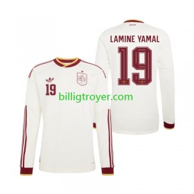 Billige Fotballdrakter Spania Lamine Yamal 19 Bortedraktsett World Cup 2026 Langermet
